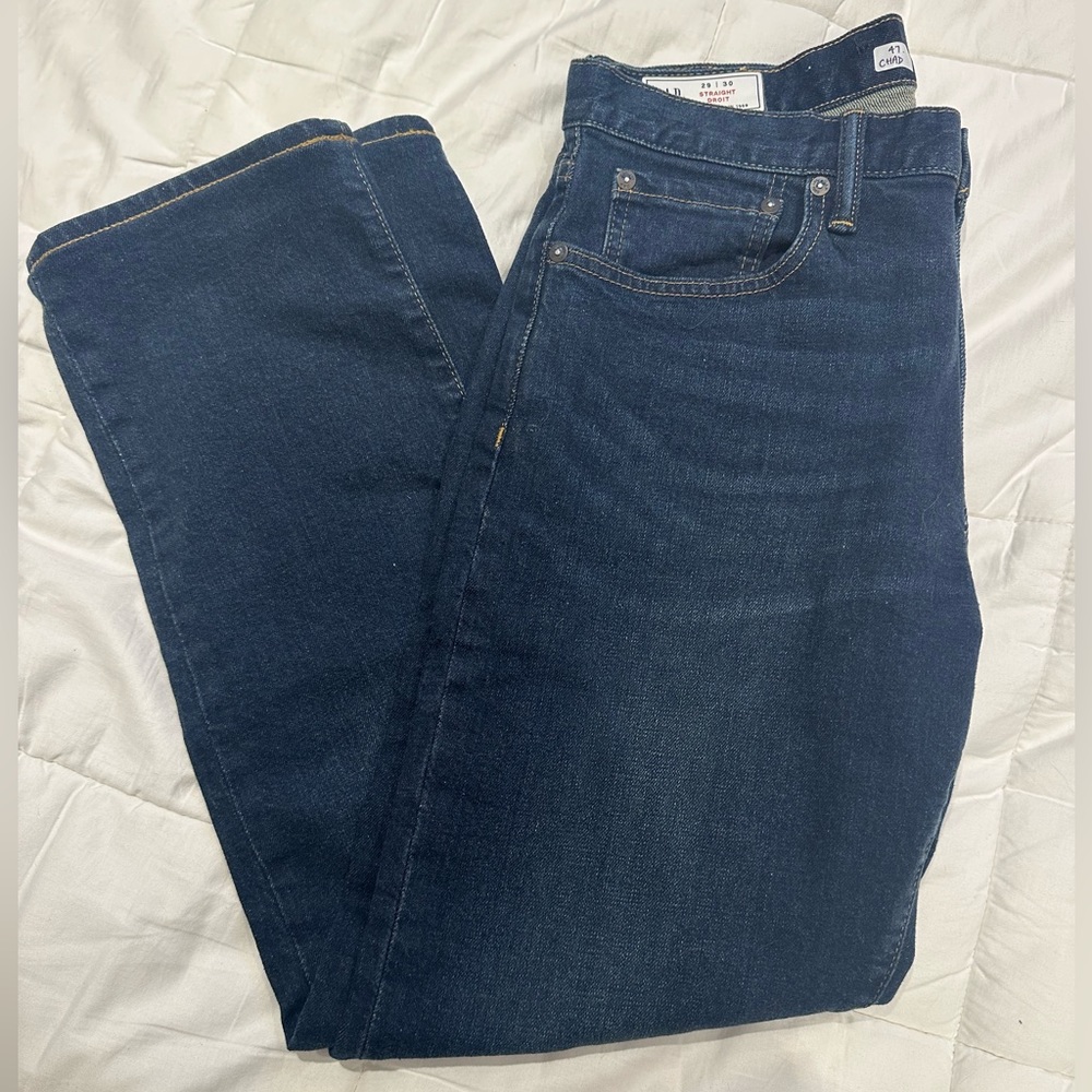 Dark wash jeans